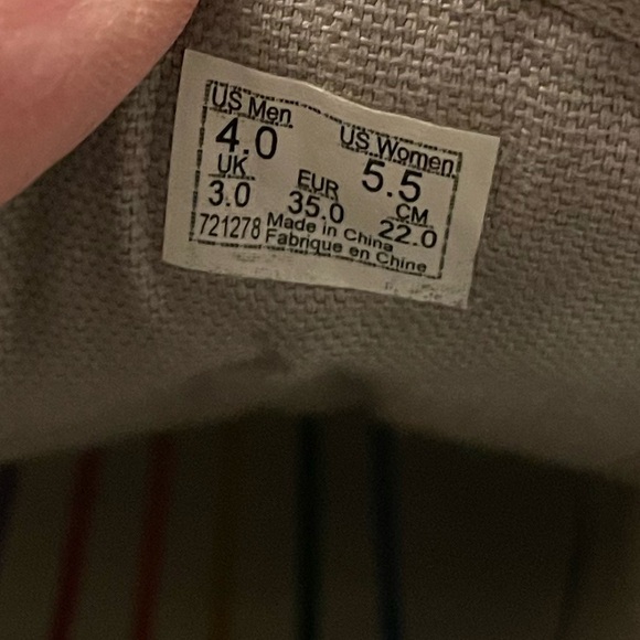 Vans Old Skool Shoes Size 4 Men 5.5 Women Sprinkles & Smiles Flour Shop Silver. - Picture 8 of 8